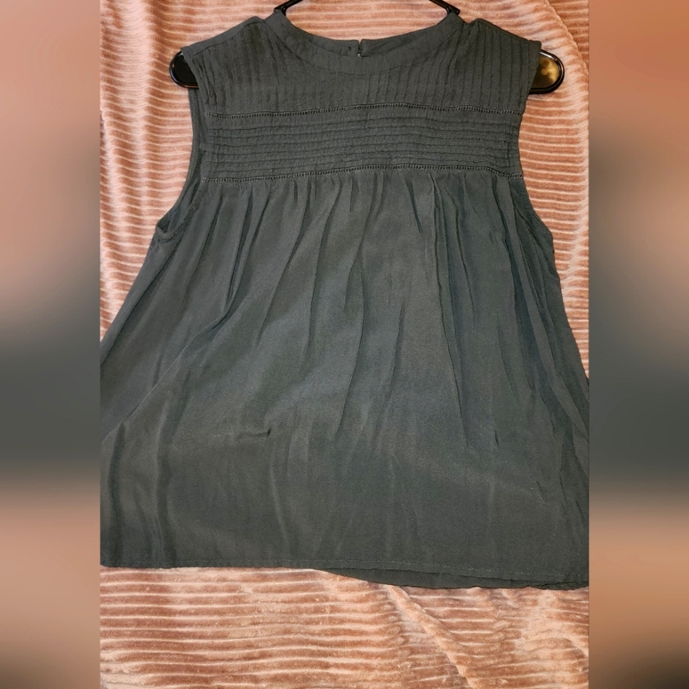 Old Navy medium olive green blouse